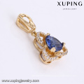 32891 xuping China factory wholesale 18k gold plated fashion pendant designs for women